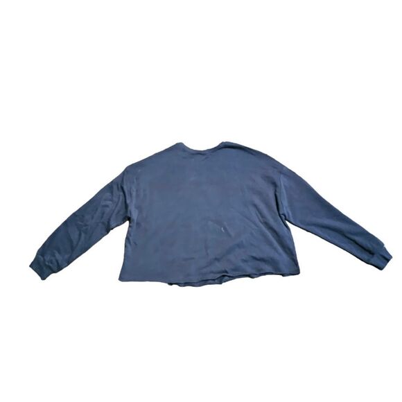 Women's SMILEY WORLD Spooky Cropped Sweatshirt Large - Picture 2 of 5